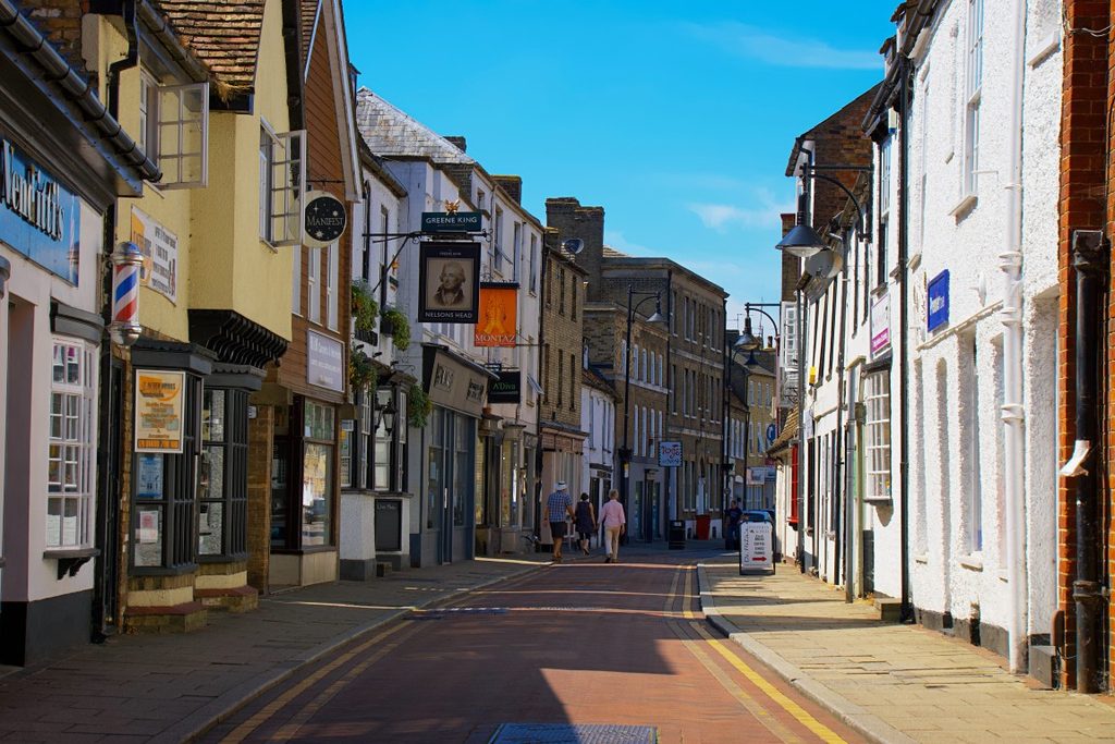 Retail high street